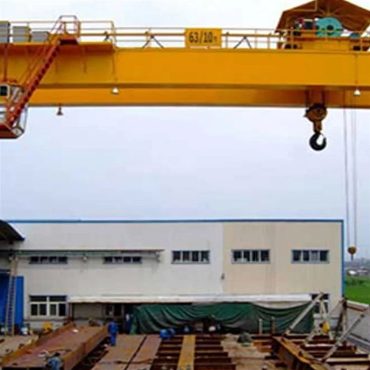 50 Tons Precast Beam Lifting Gantry Crane