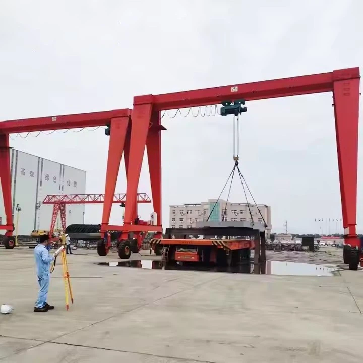 Single-Girder Electric Rubber-Tired Gantry Crane